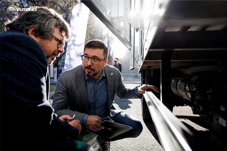 Yutong new electric light truck released in Almaty, Kazakhstan