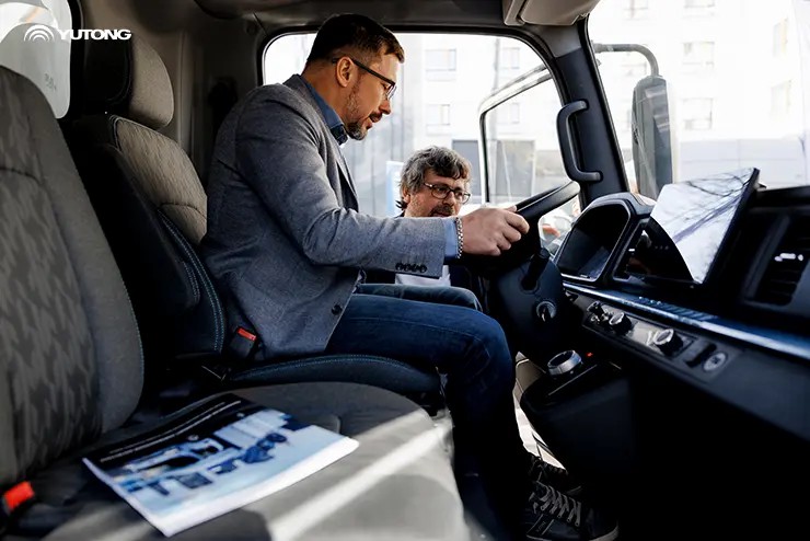 Yutong new electric light truck released in Almaty, Kazakhstan